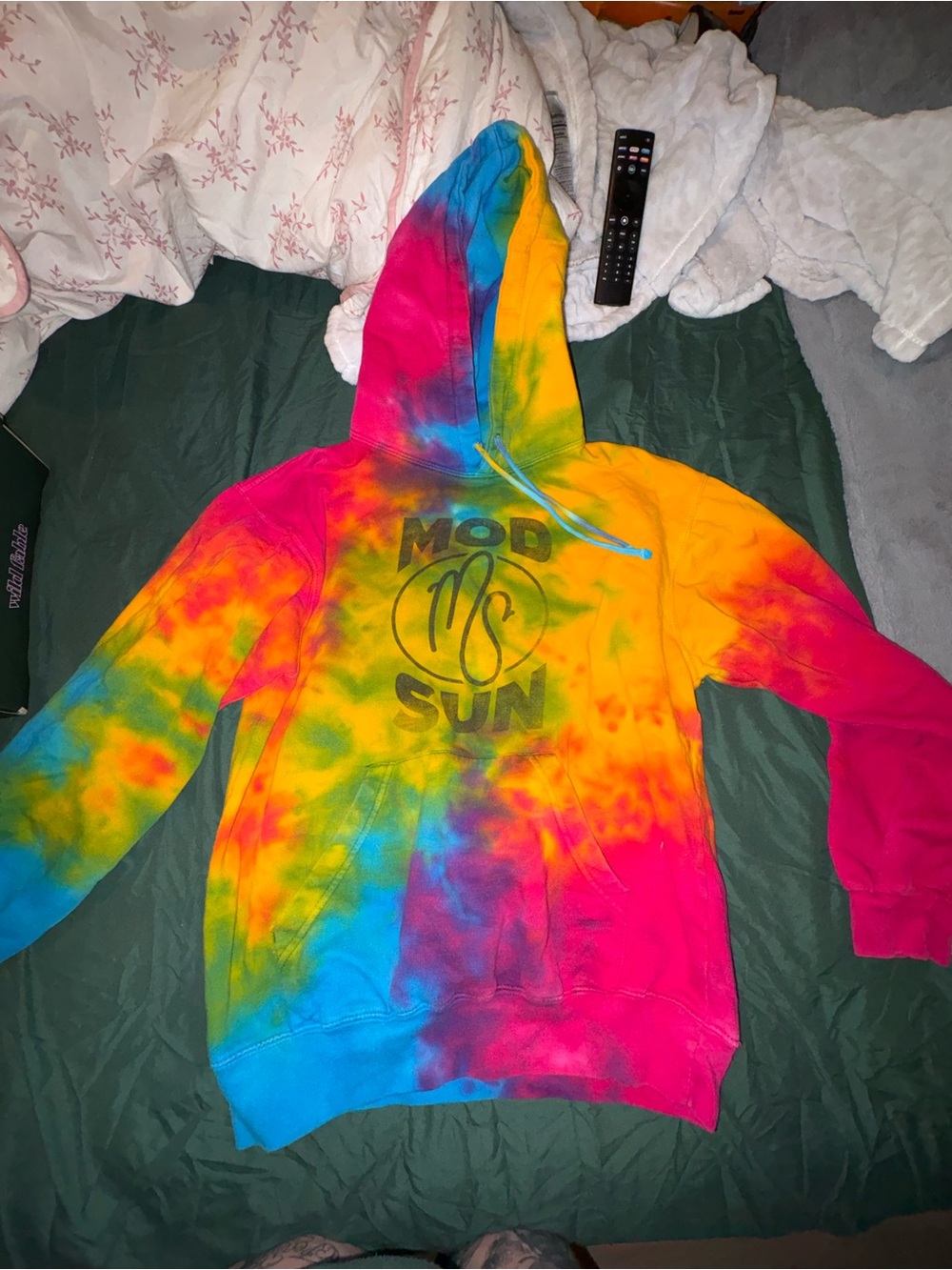 Tie-Dye Hoodie - Bright Multi